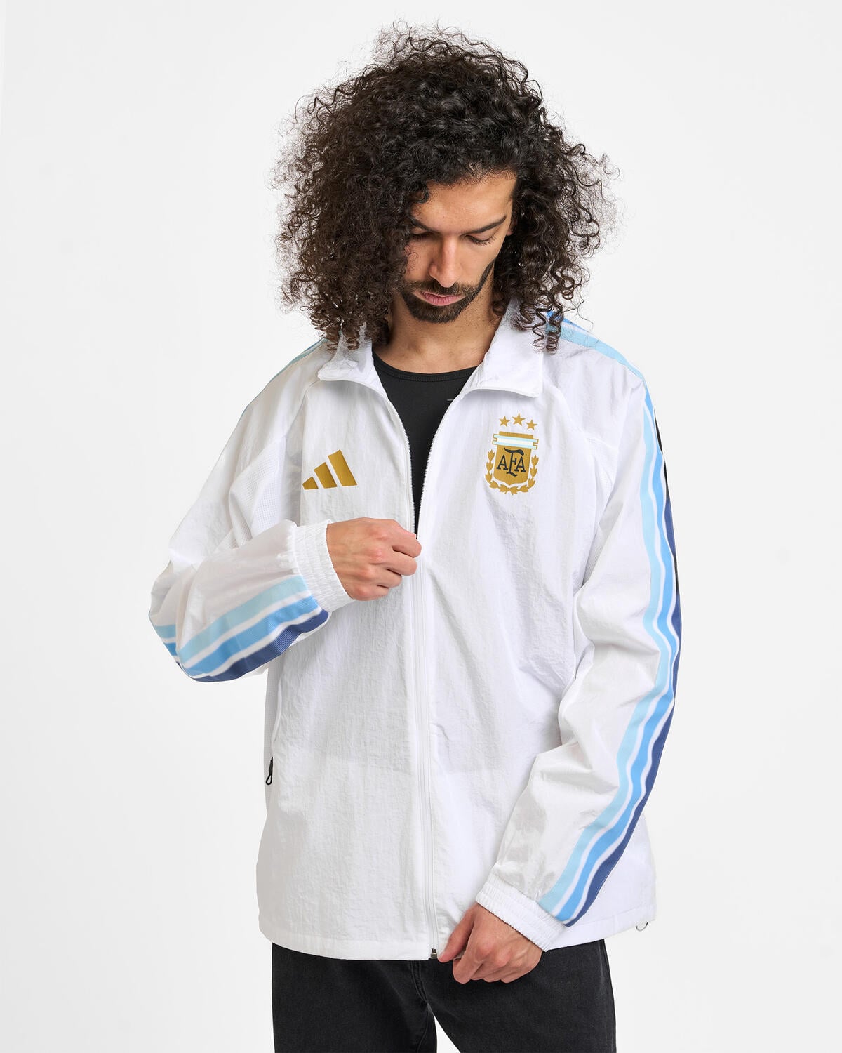 adidas Originals Argentina AFA Home Anthem Jacket | JZ6285 | AFEW
